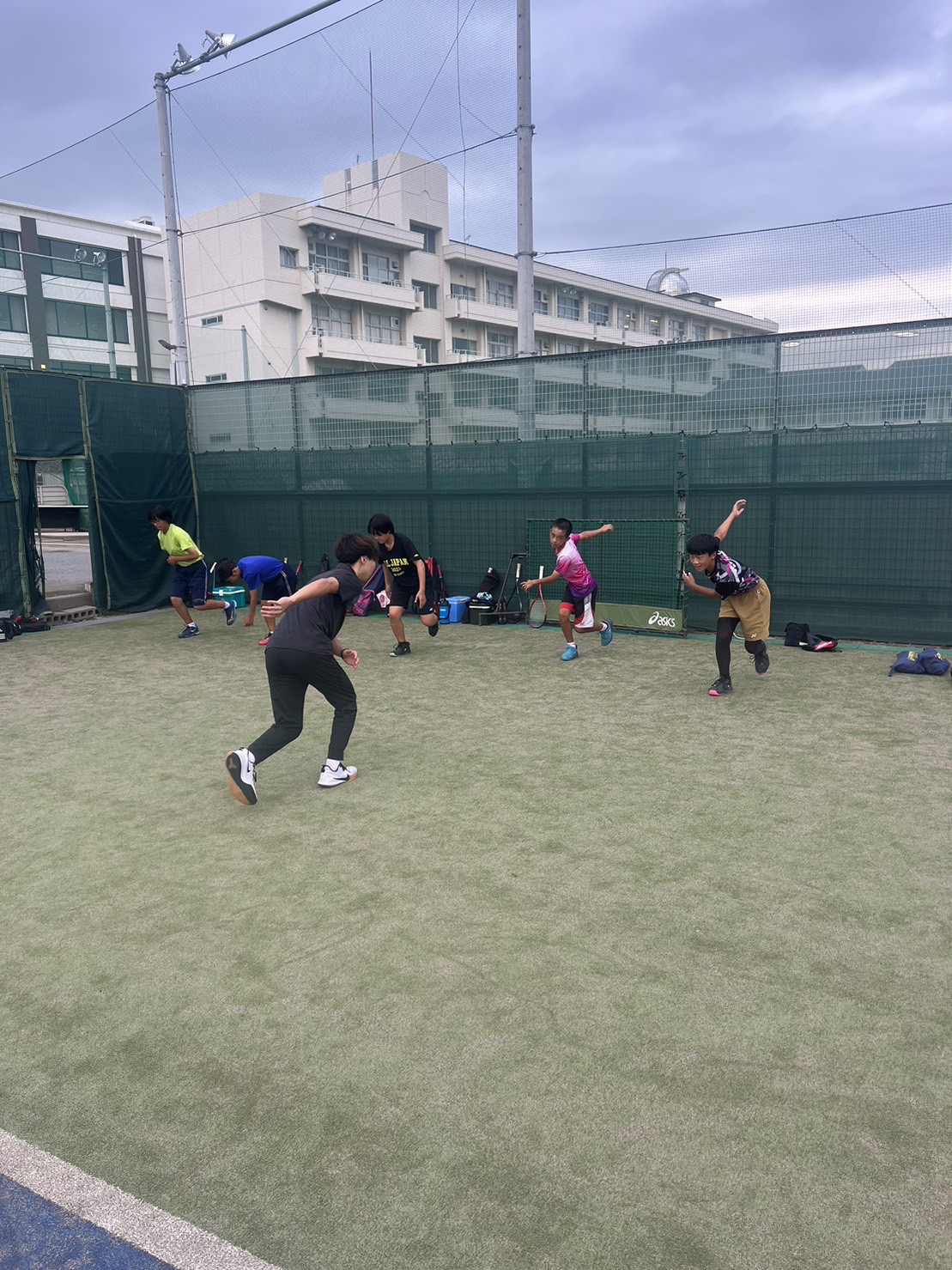 バスケットボールチーム指導