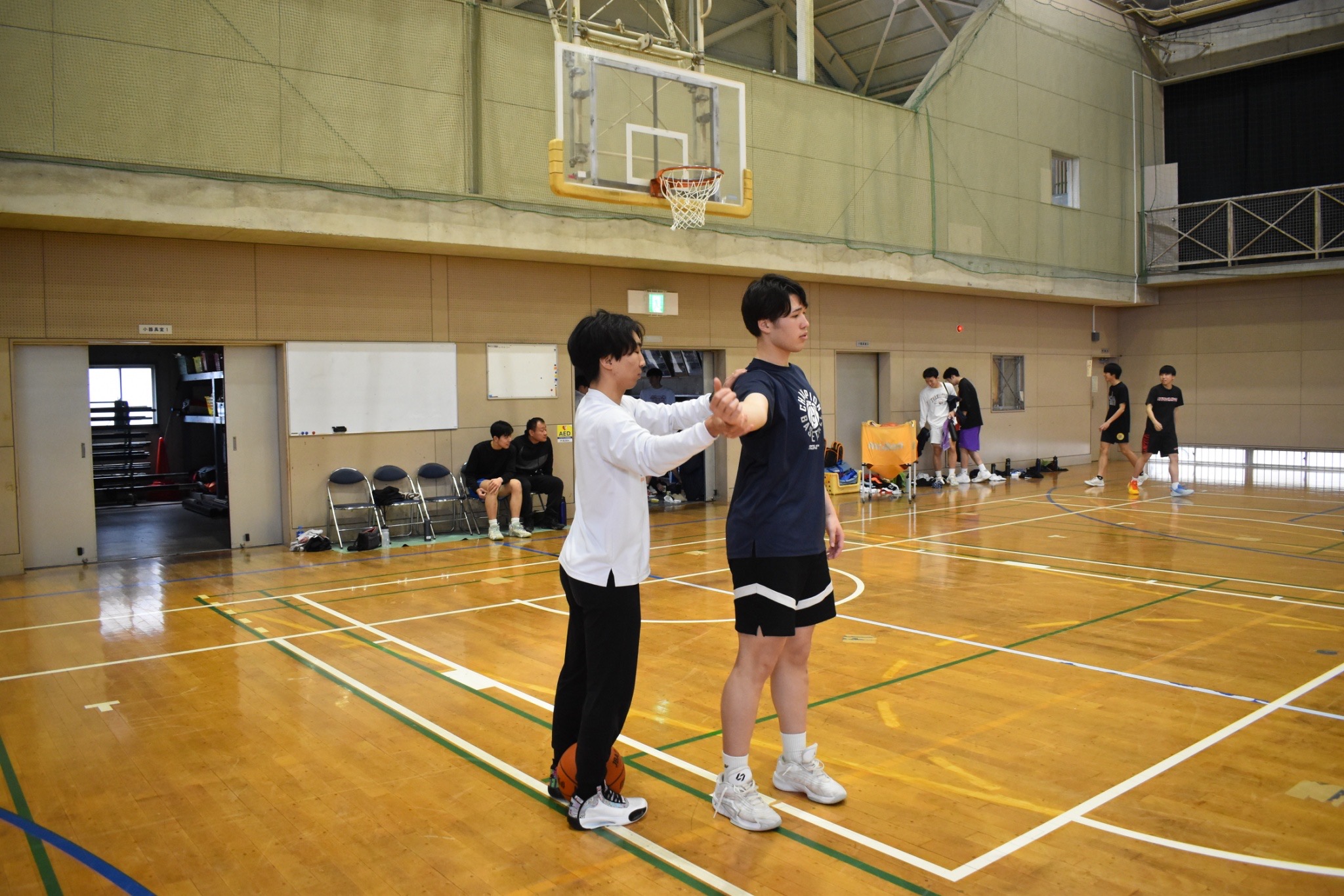 関節の動きのサポート