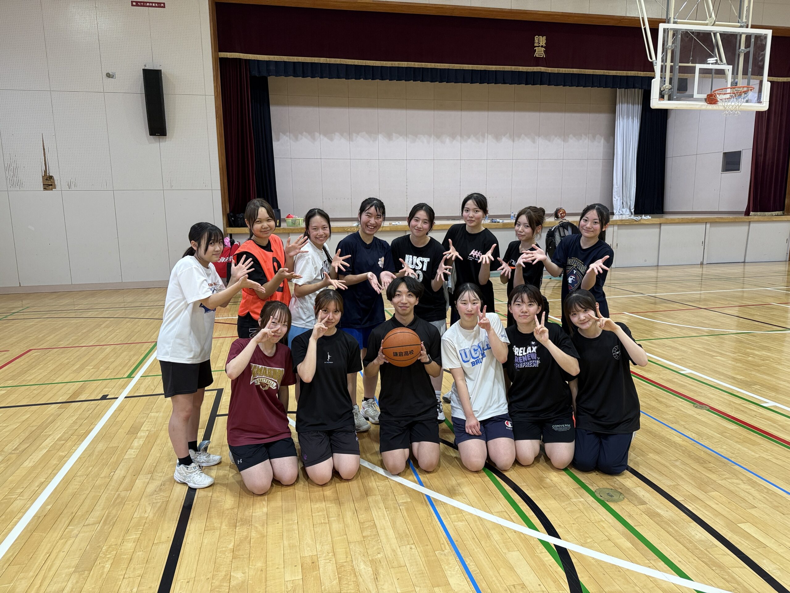 チームトレーニング指導の様子